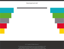 Tablet Screenshot of beansprout.net